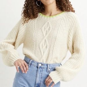 Levis Ava Cable Knit Sweater 